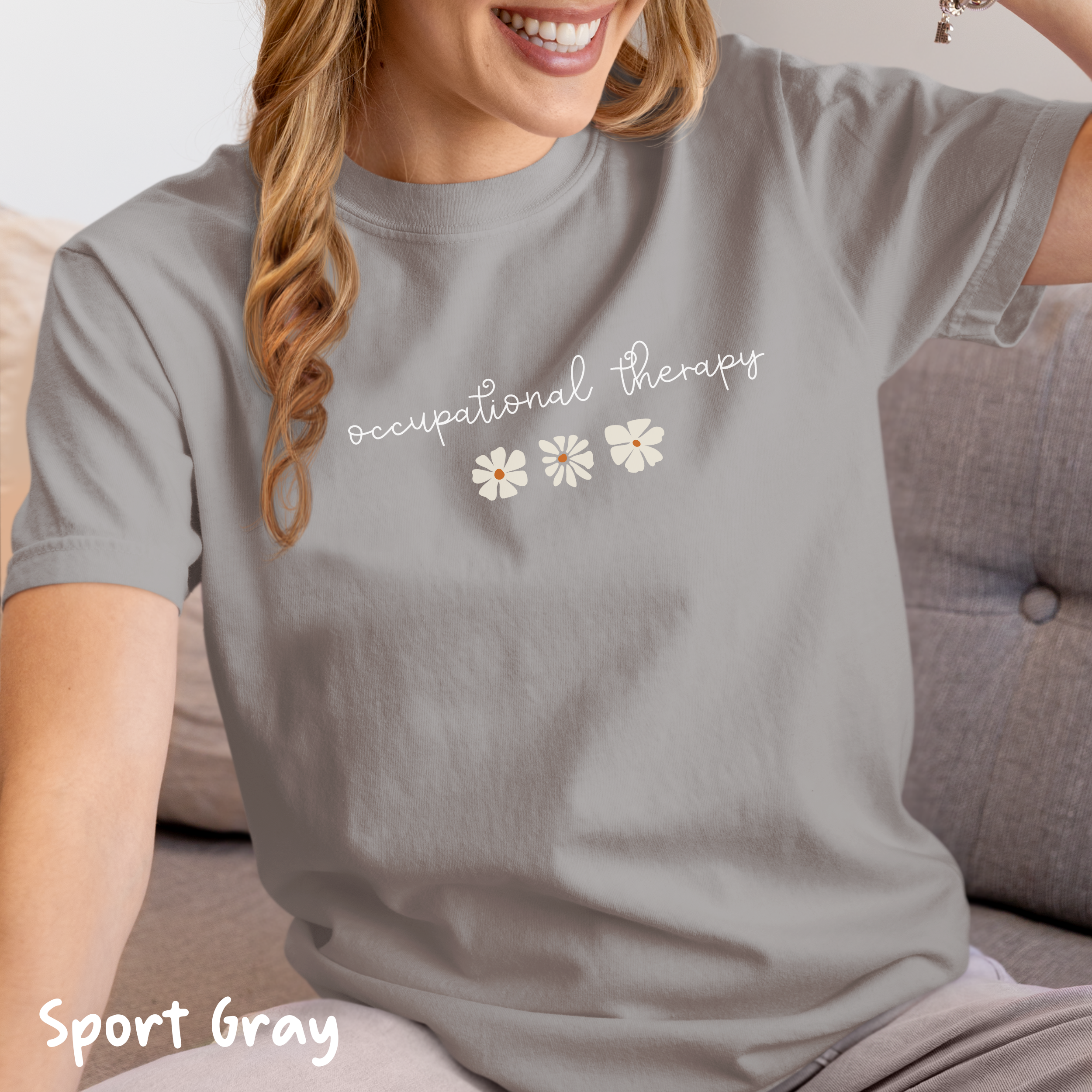 Occupational Therapy Shirt, OT Crewneck, Occupational Minimal Therapist Shirt, Therapist Graduate Gift, Pediatric COTA OT