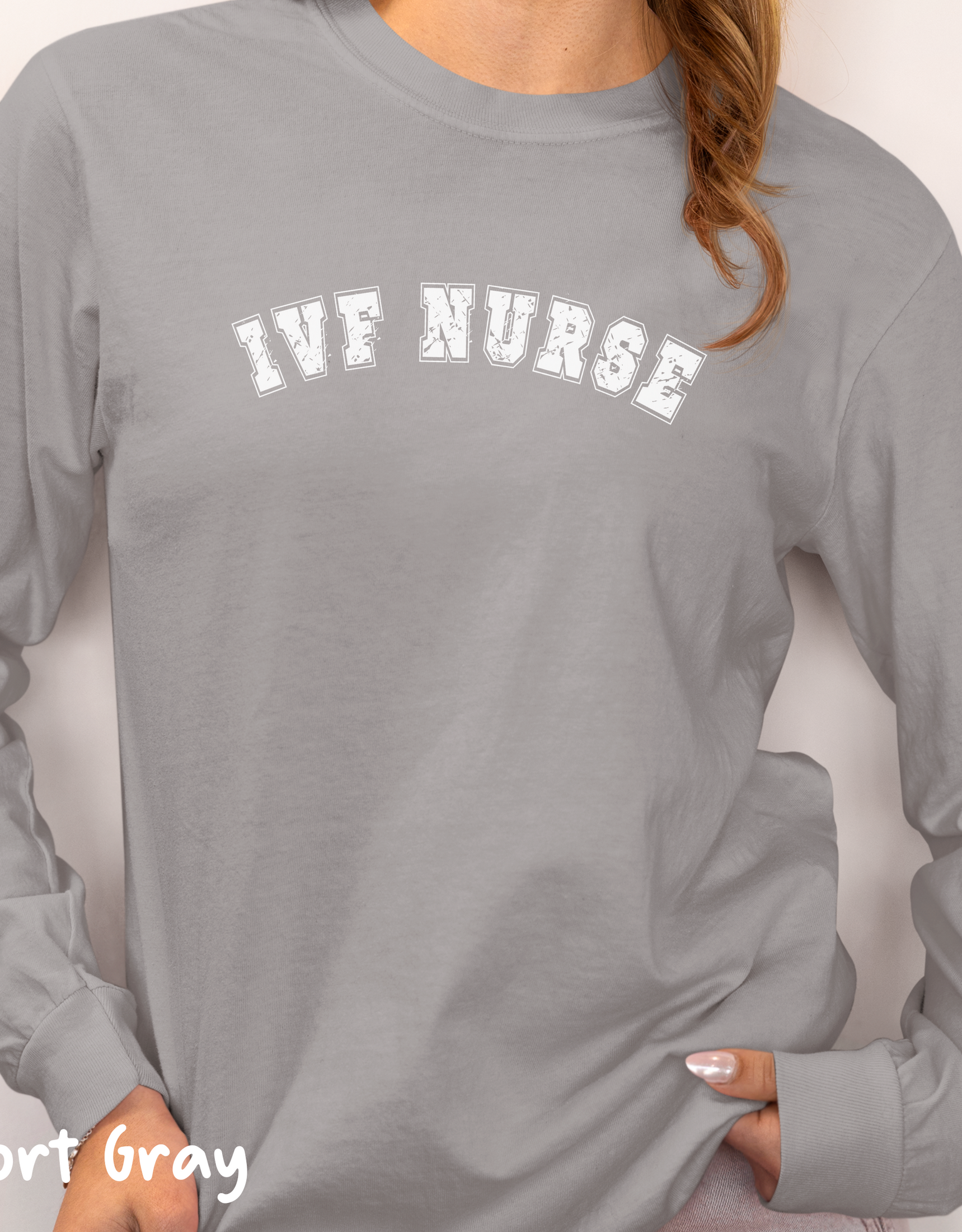 IVF Nurse Sweatshirt, Fertility Nurse Gift, Fertility Nurse Crewneck, Fertility Nurse Sweater, Gift for Fertility Nurse, Unisex