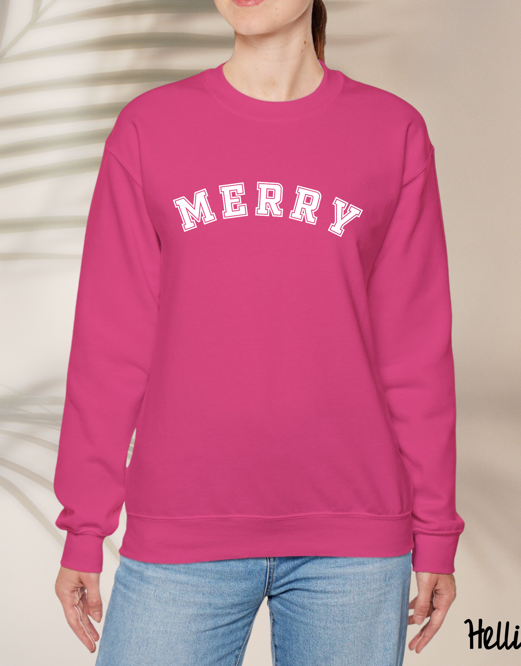 Retro Merry Sweatshirt, Merry Christmas Sweatshirt, Womens Christmas Shirt, Festive Holiday Sweater, Cute Christmas Gift, Christmas Shirt