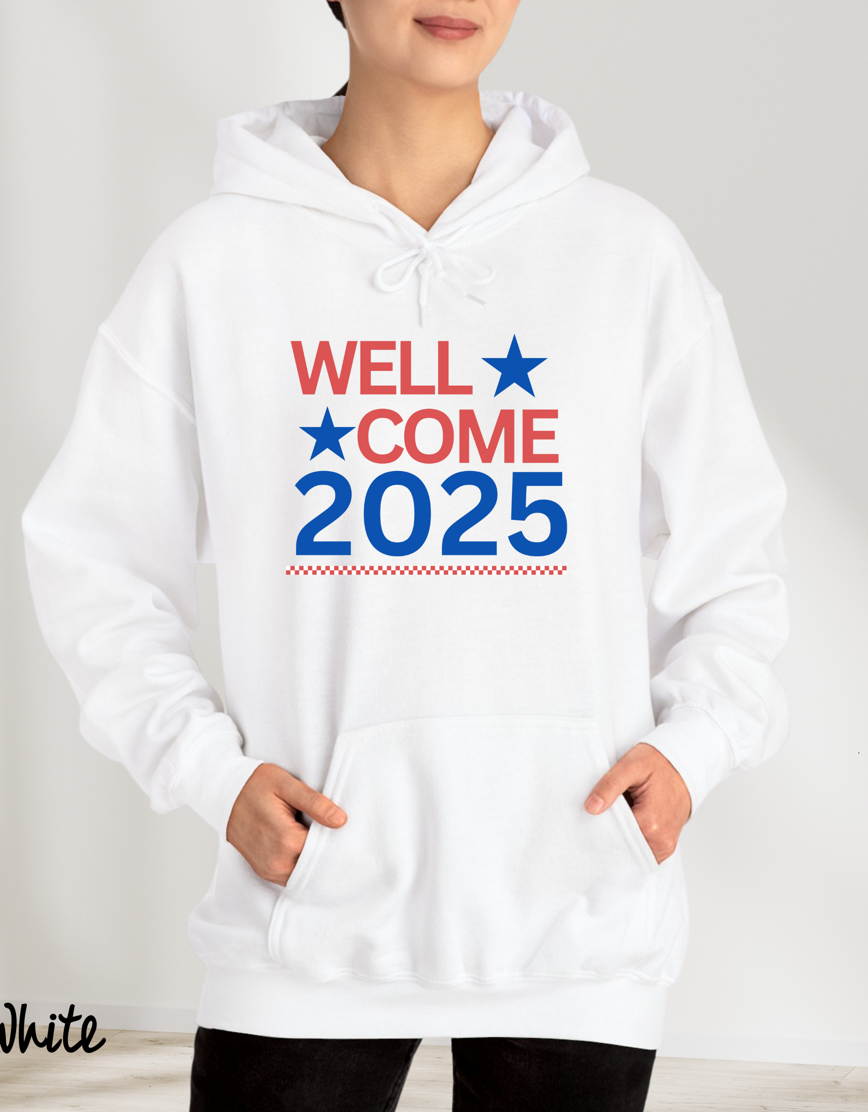 Welcome 2025 Hoodies, Hello New Year Hoodies, Simple Hooded Hoodies 2025, Gift For Men and Women