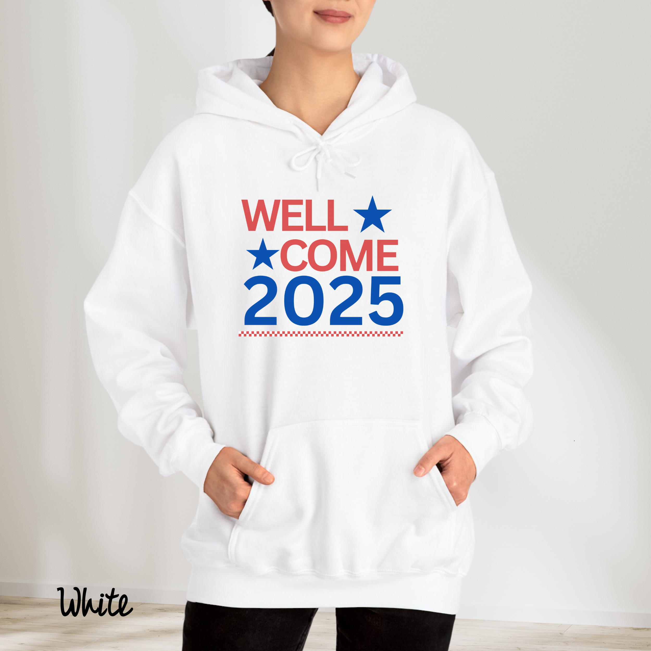 Welcome 2025 Hoodies, Hello New Year Hoodies, Simple Hooded Hoodies 2025, Gift For Men and Women