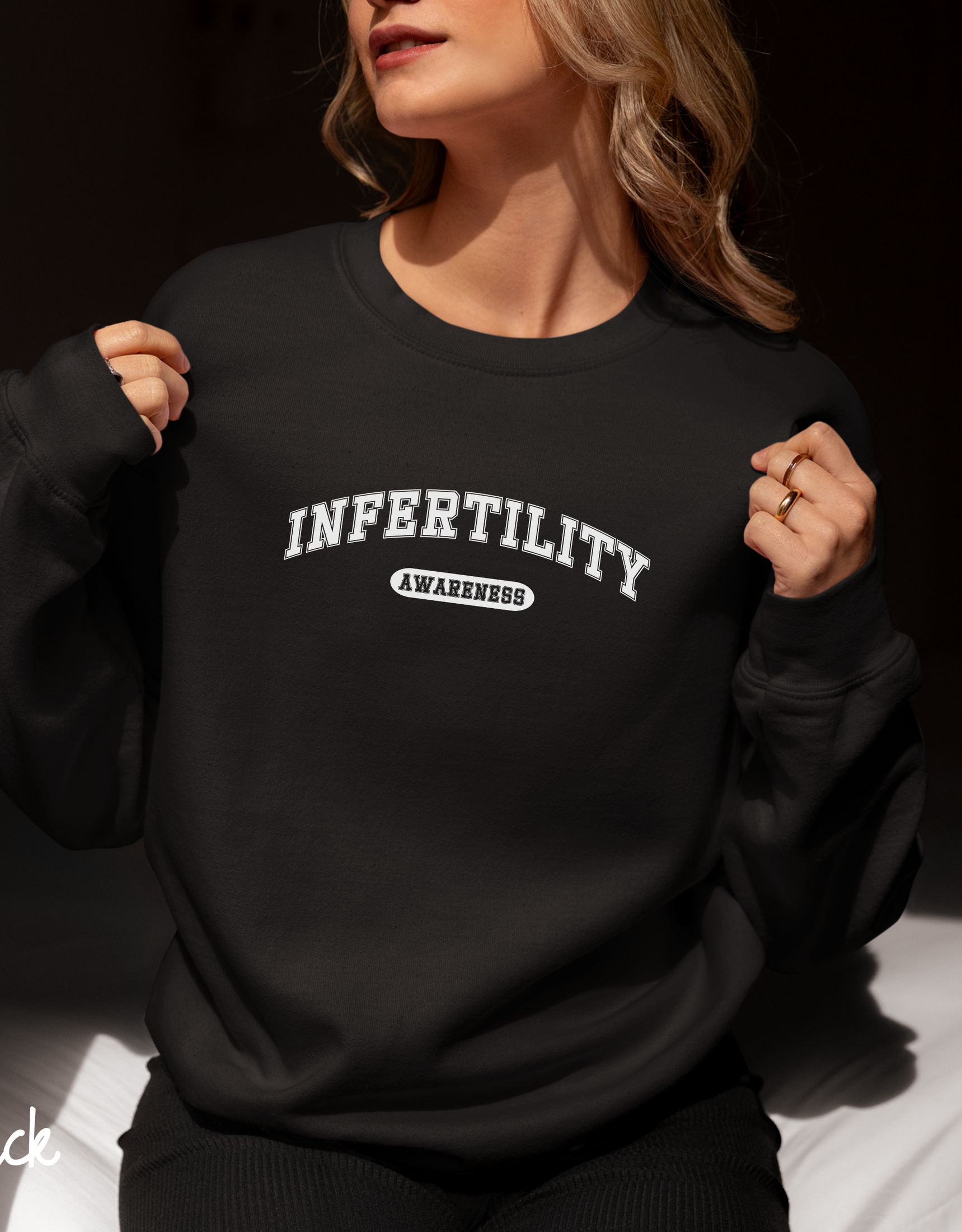 Infertility Awareness Sweatshirt, Infertility Sweater, IVF Sweater, In Vitro Fertilization, Positive Vibes Only, IUI Shirt, Transfer Day