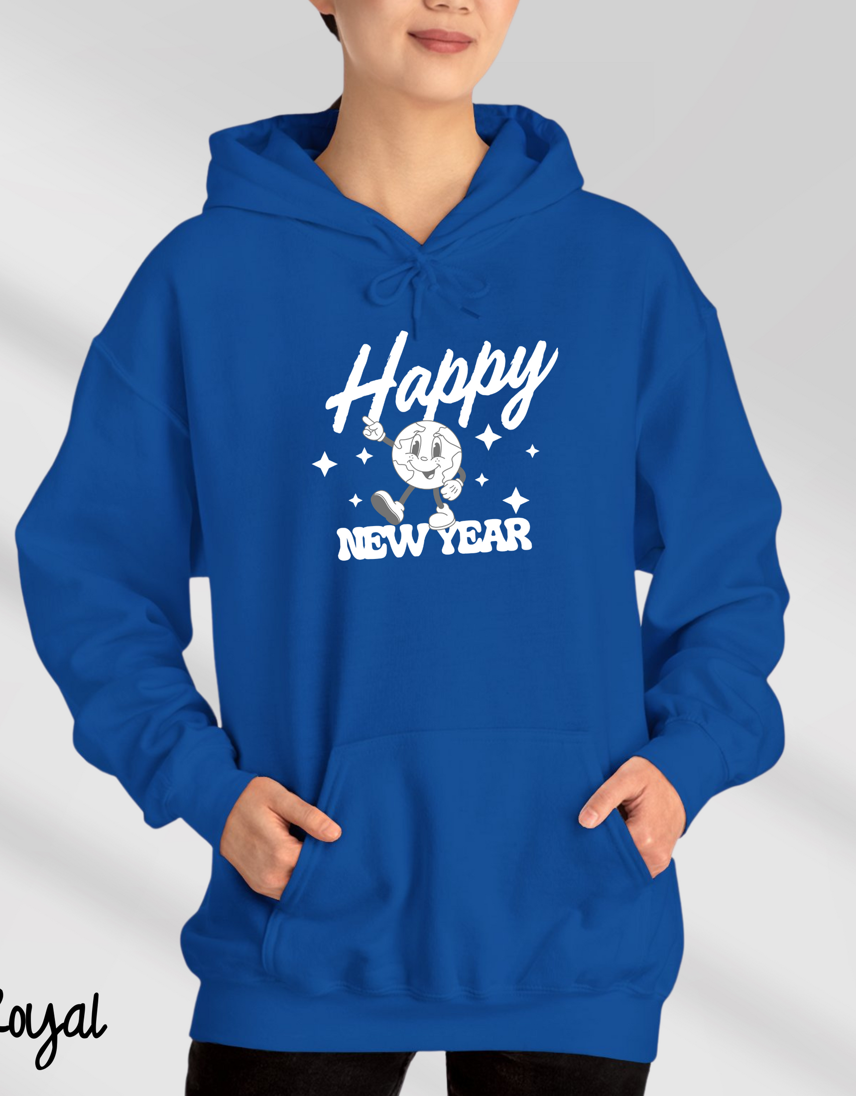 Cute Graphics Hoodies For New Year, Happy New Year Global Hoodies, Unisex Hoodies For New Year