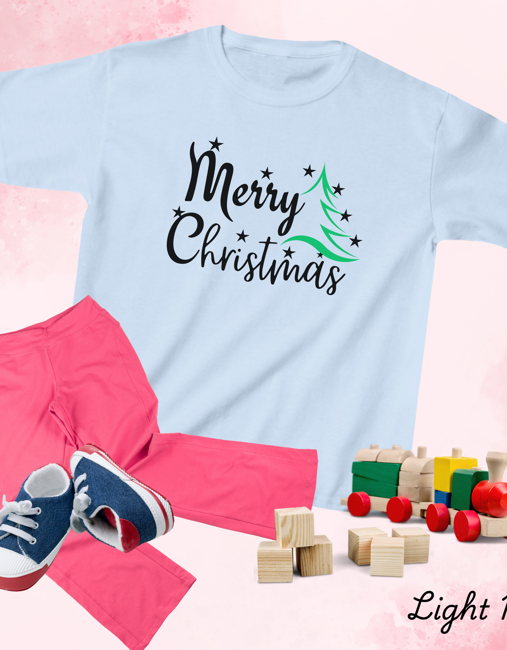 Merry Christmas T-shirt, Xmas Party Shirts For Kids And Toddlers, Holiday Tee, Kids Wear