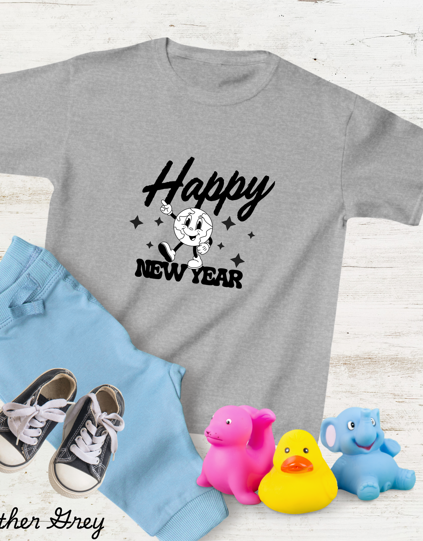 Cute Graphics Tees For Kids and Toddlers For New Year, Welcome New Year T-shirts, Gift For Kids