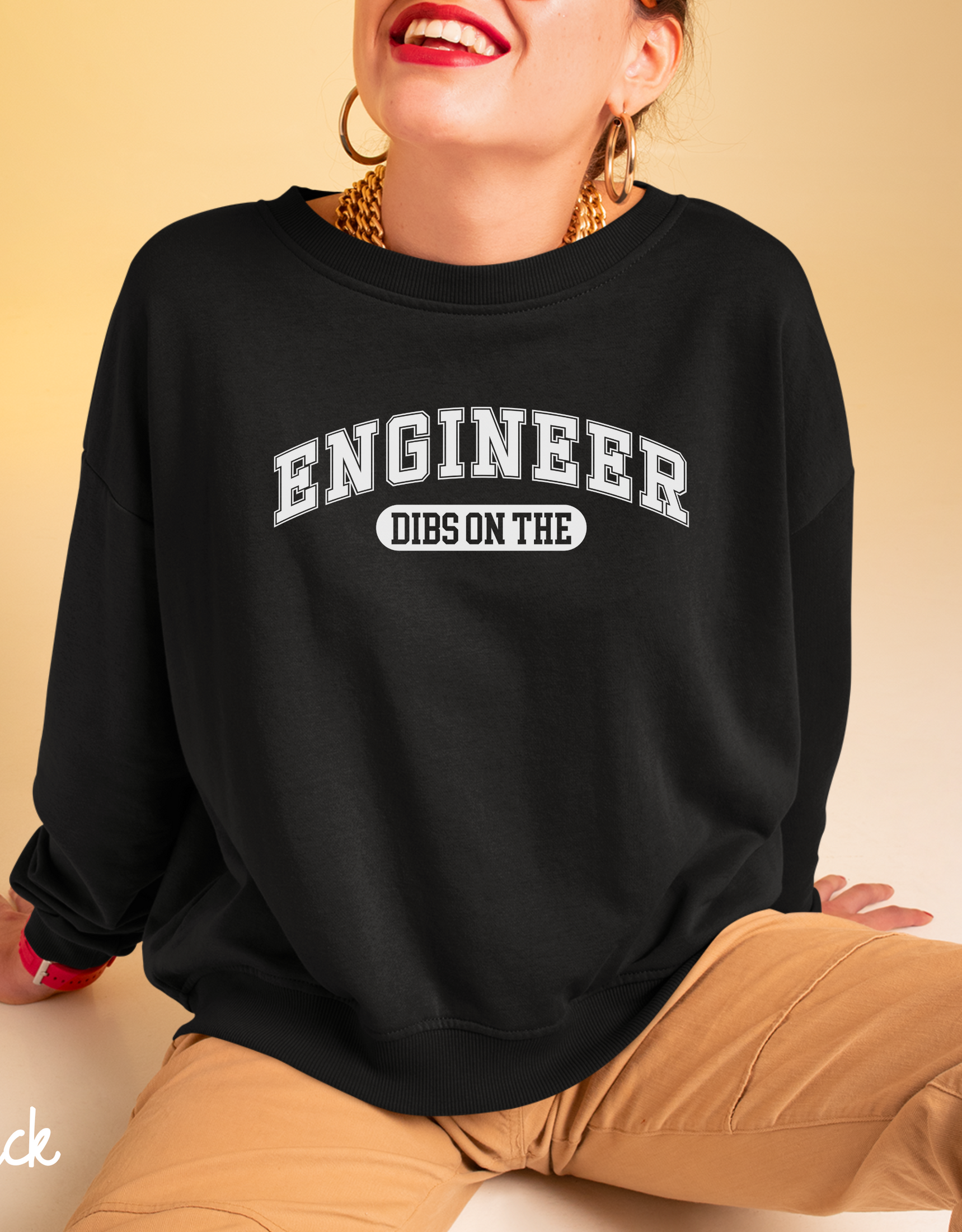 Dibs On The Engineer Sweatshirt, Engineer's Girlfriend, Engineer's Wife, Engineer Gift, Dibs Sweater, Gift For Her, Engineer Wife Sweater, Engineer Gf