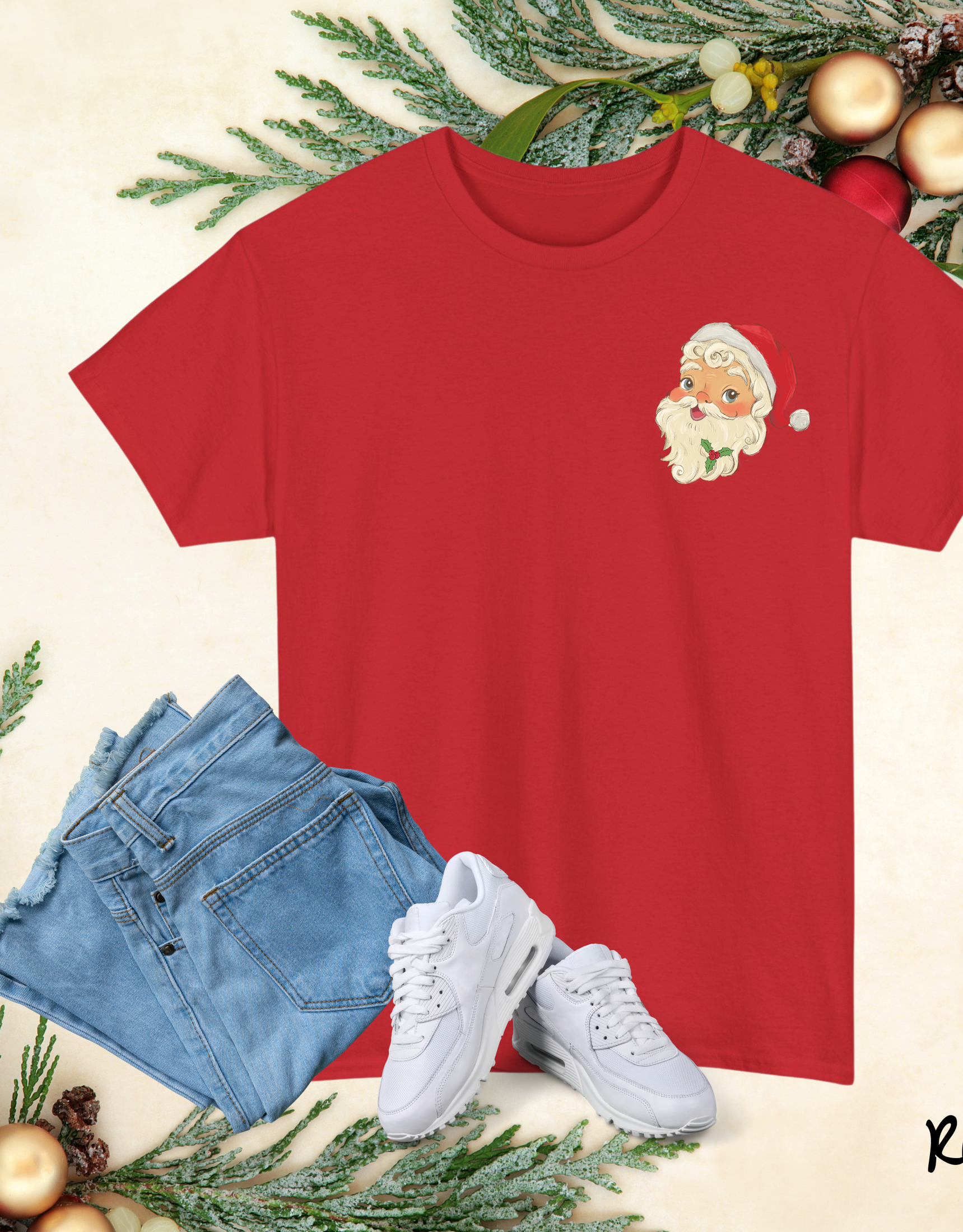 Vintage Santa Claus Christmas T-Shirt