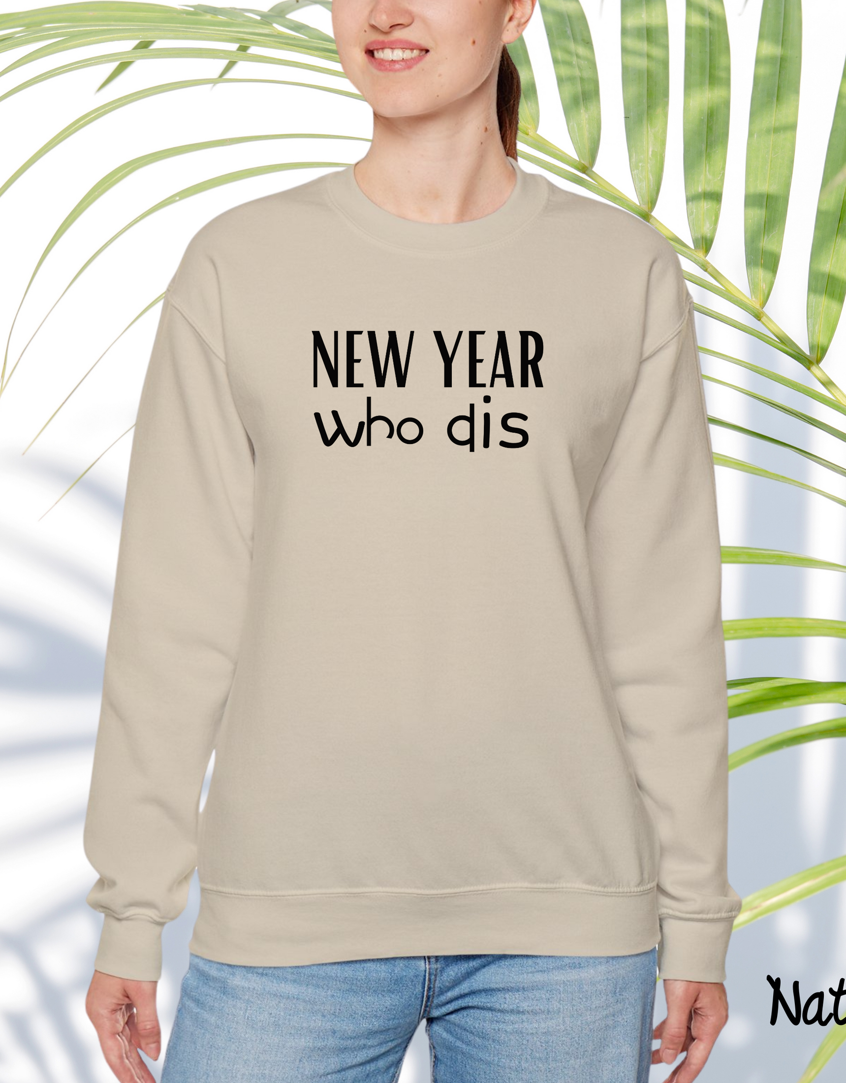 New Year Who Dis Sweatshirt, New Years Eve Sweater, Funny New Year, Welcome 2025 Sweater