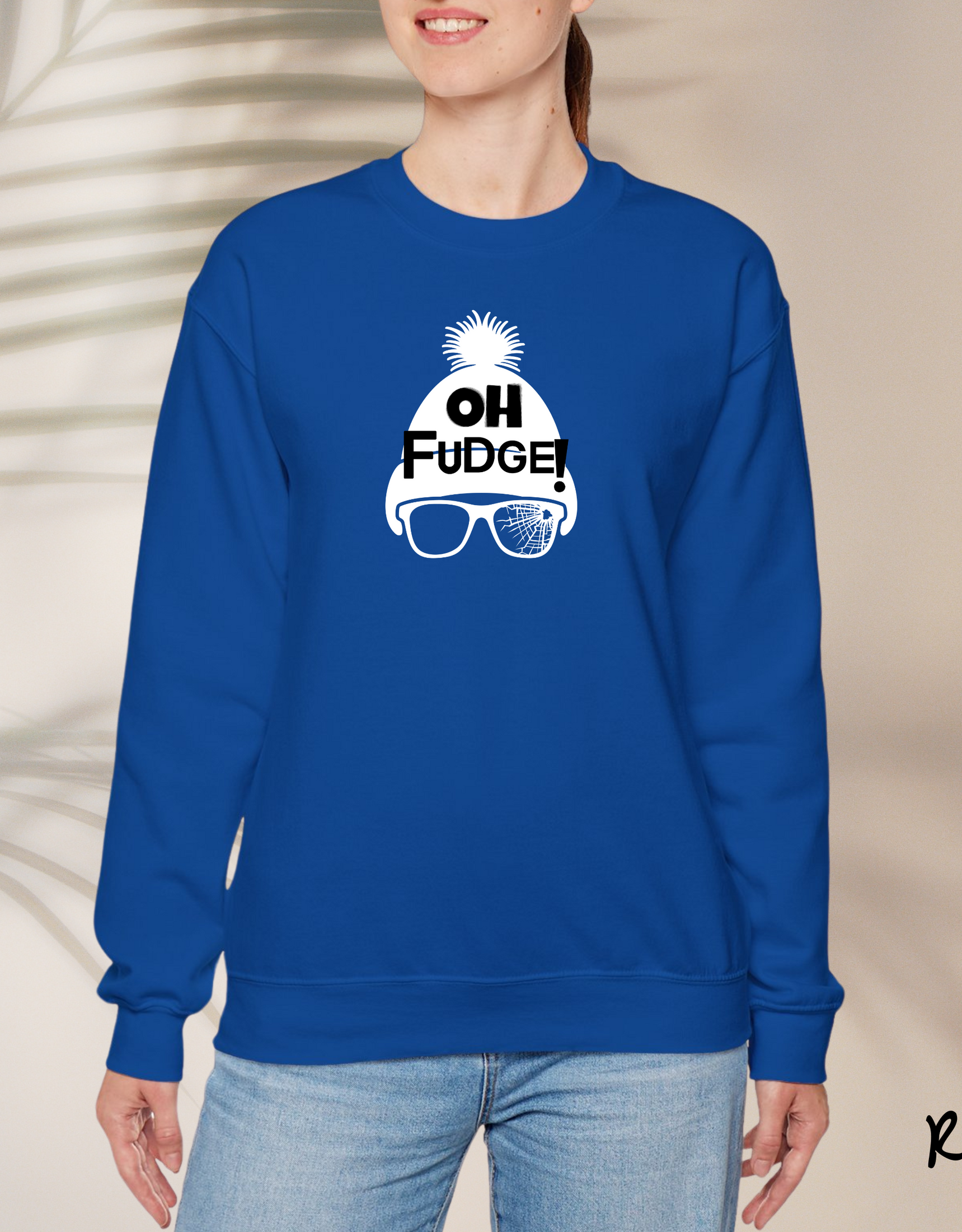 Oh Fudge Sweatshirt, Funny Christmas Sweatshirt, Christmas Sweatshirt, Holiday Shirt