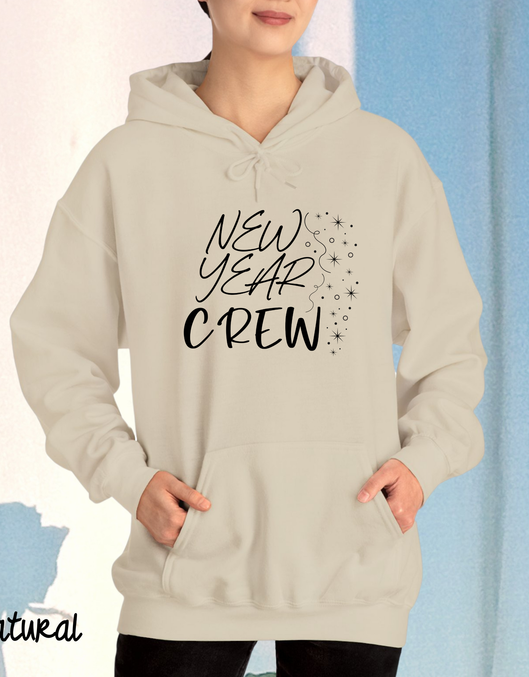 New Year Crew Hoodies, Unisex Hoodies New Year Eve Party, Family Matching Hooded Hoodies,