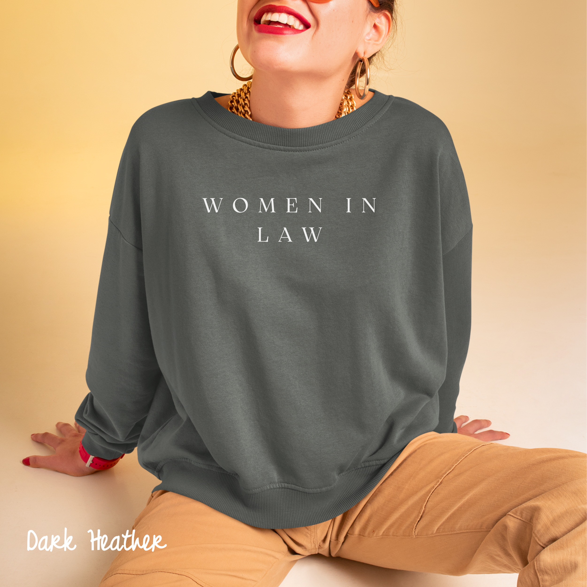 Women in Law Sweatshirt, Lawyer Sweatshirt, Female Lawyer Sweatshirt, Law School Graduate Gift, Law Student Sweater, Law Student Gift