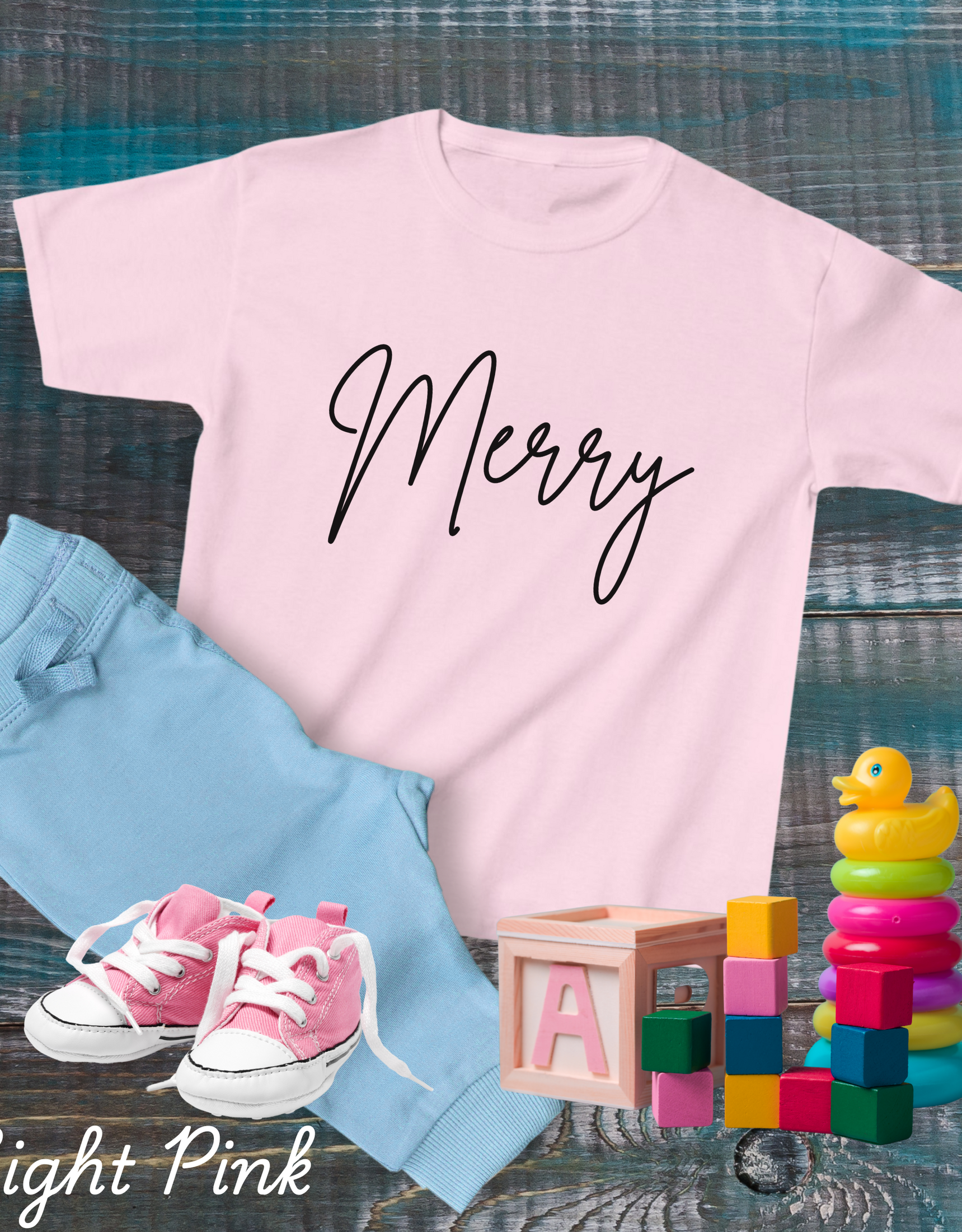 Merry Christmas Toddler Shirt, Christmas Kids Shirt, Toddler Xmas T-Shirt, Cute Holiday Tee