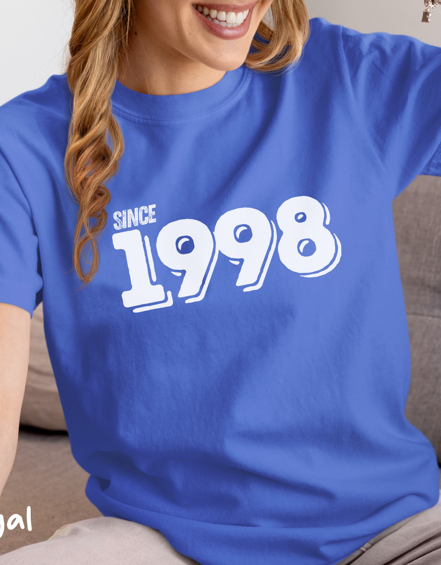 1998 25th Birthday Shirt, Vintage 1998 Crewneck, Retro 1998 Birthday Year, 25th Birthday Gift, Hello 25 Shirt, Awesome Since 1998