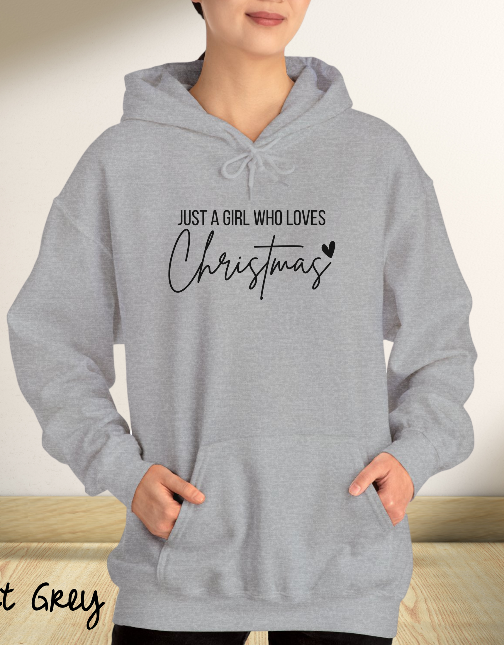 Just A Girl Christmas Hoodie & Winter Dresses for Stylish Holiday Looks