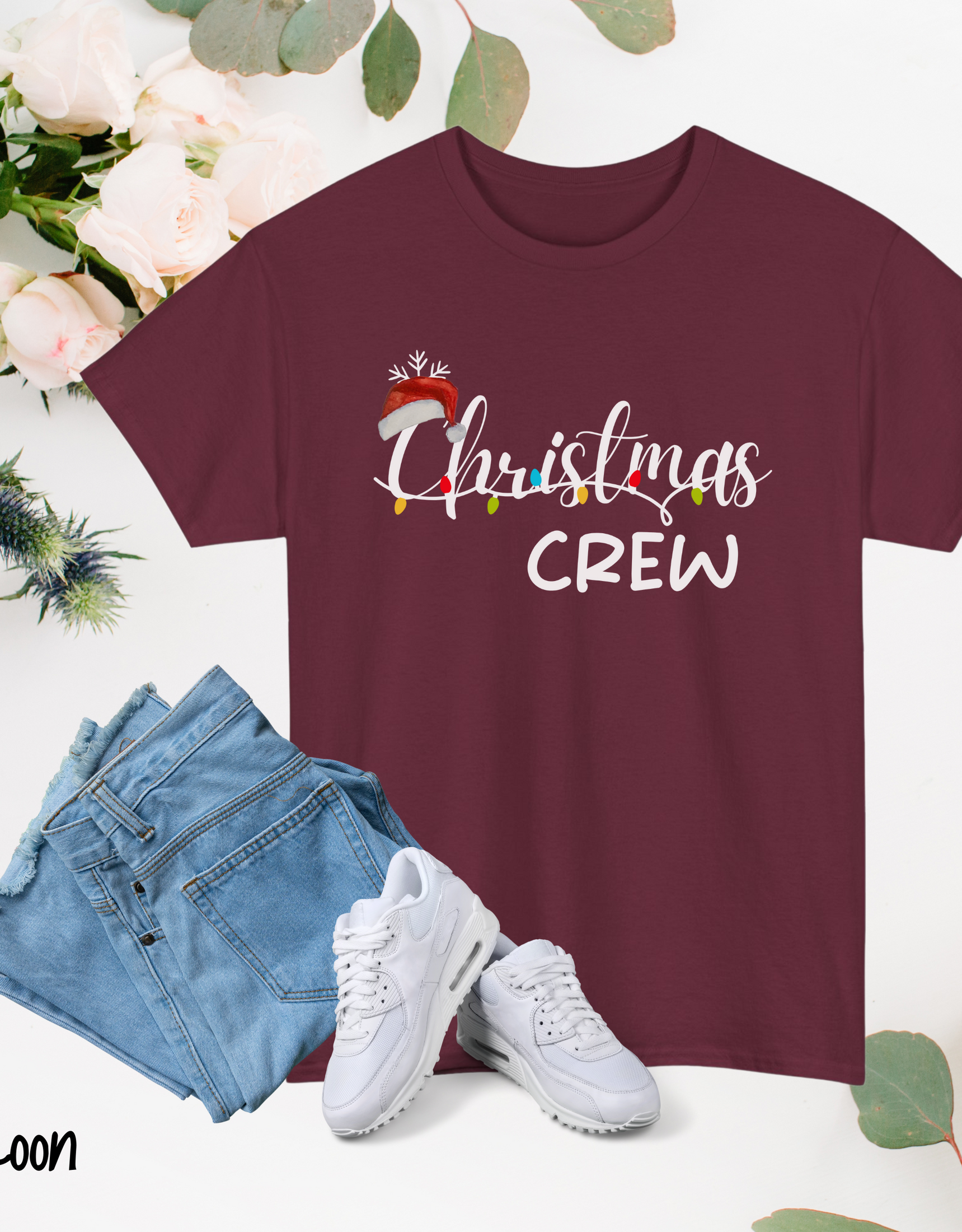 Christmas Crew T-Shirt Family Holiday Tee for Vacation Fun