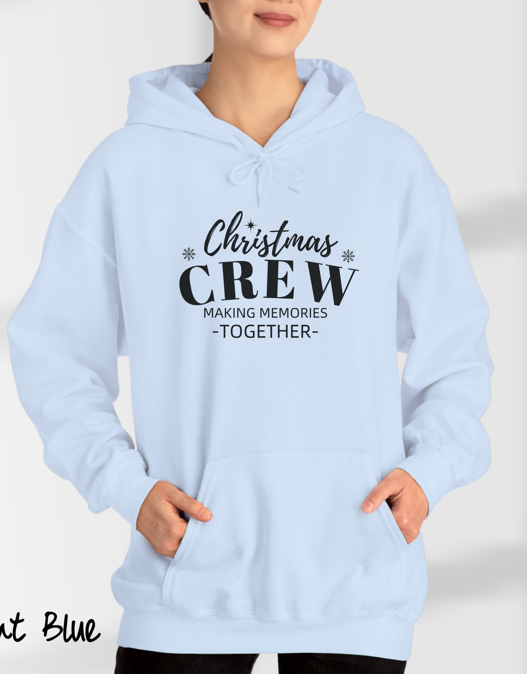 Christmas Crew Family Hoodies for Women  Cozy Holiday Sweatshirts for All