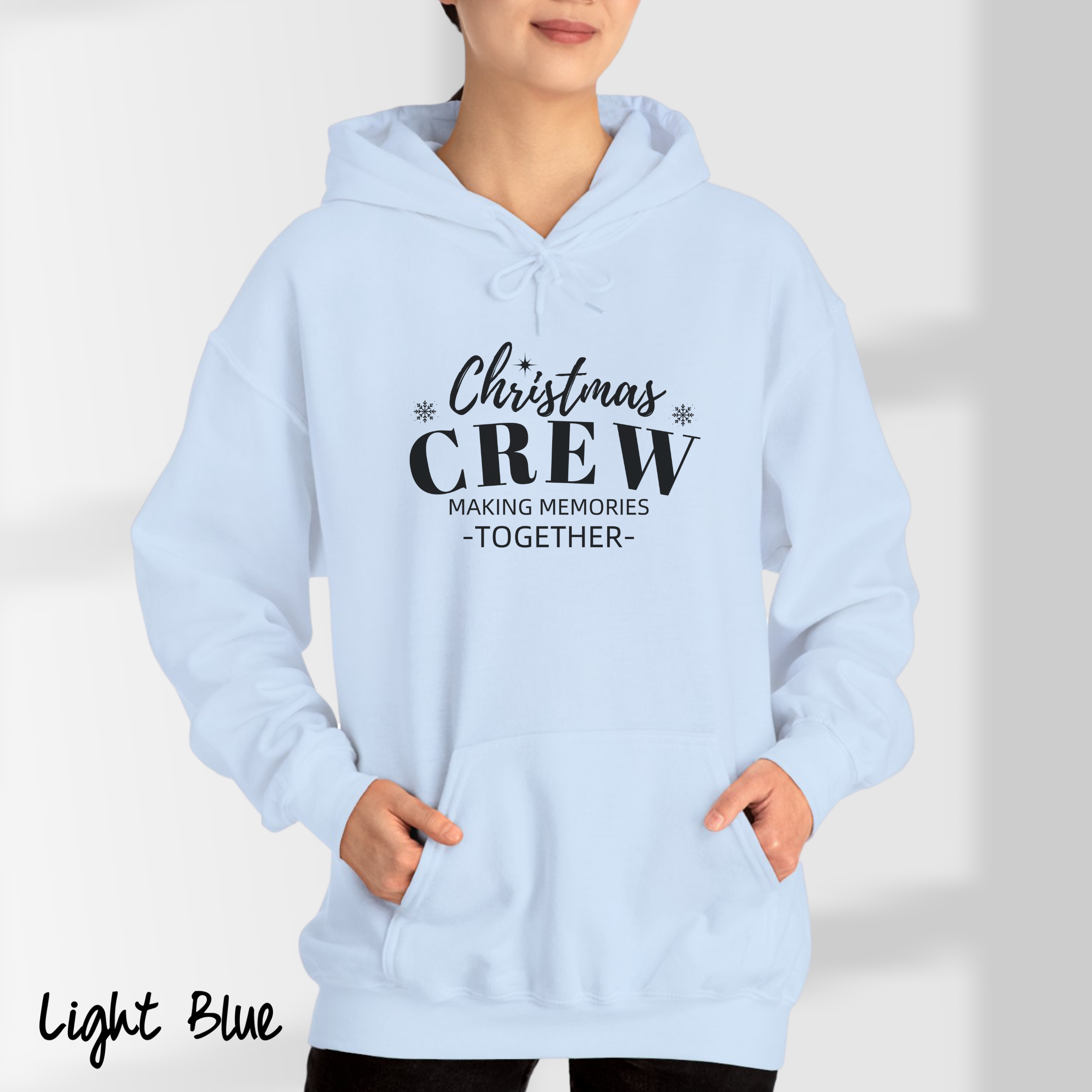 Christmas Crew Family Hoodies for Women  Cozy Holiday Sweatshirts for All