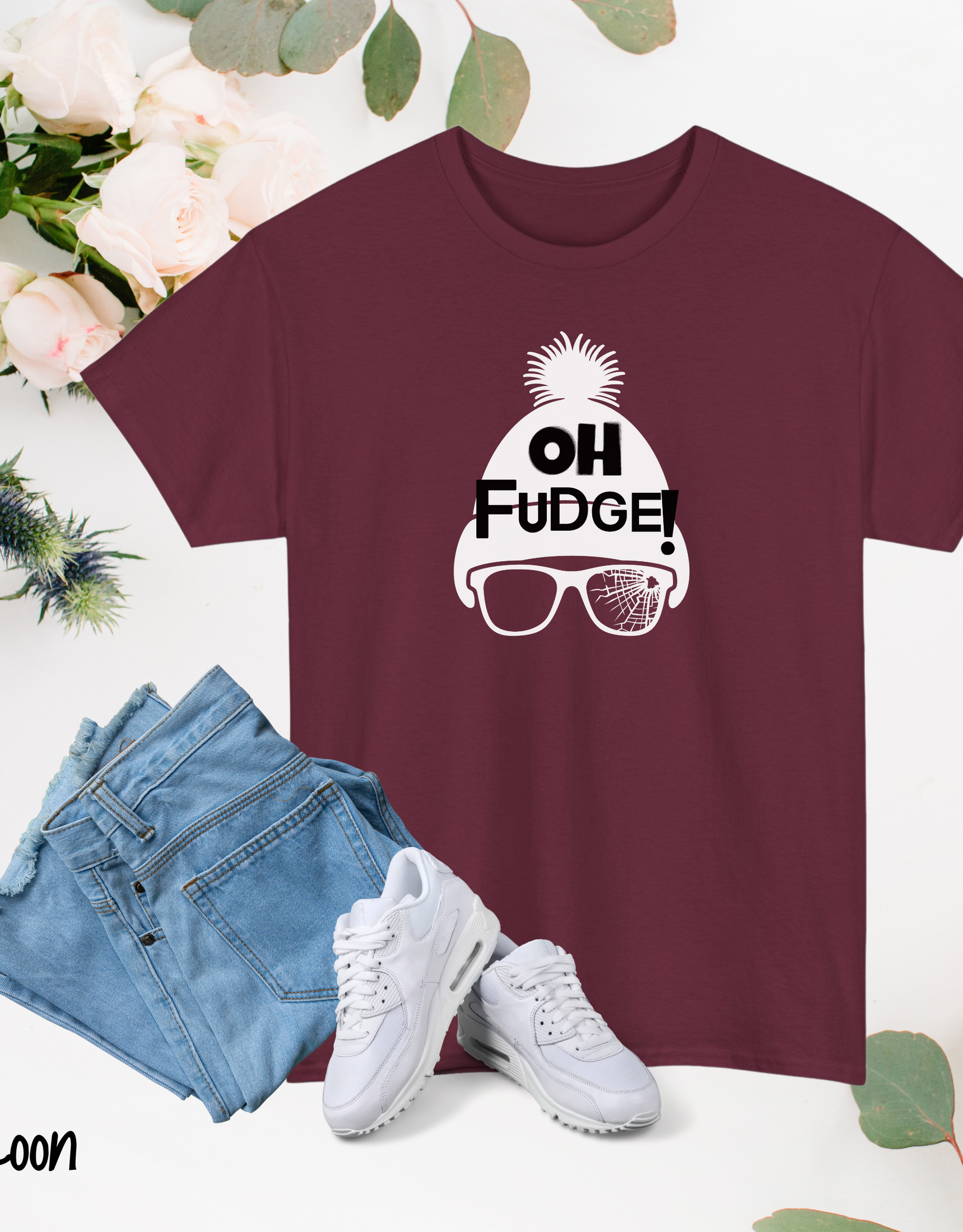 Oh Fudge Shirt Family Christmas Tee Funny Holiday Sweatshirt Gift For Christmas