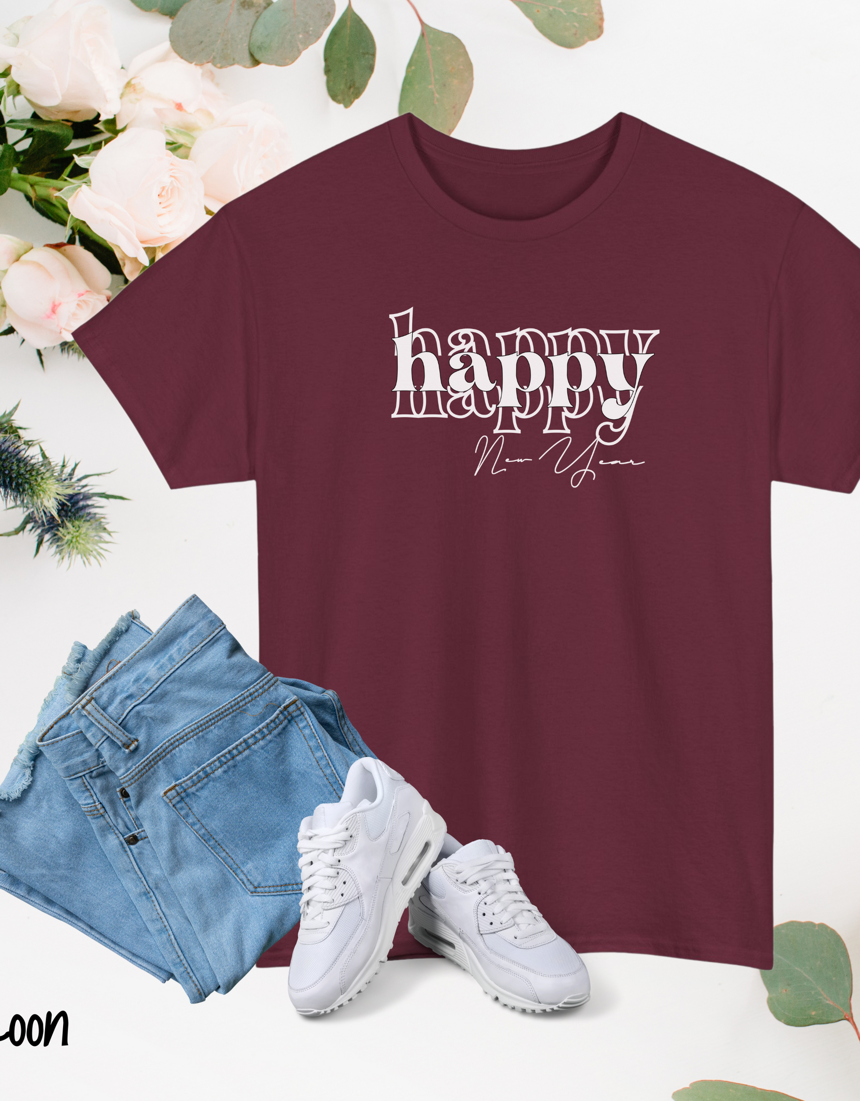 Family New Year shirt, Trendy Tees for New Year, Comfort Colors Tshirts