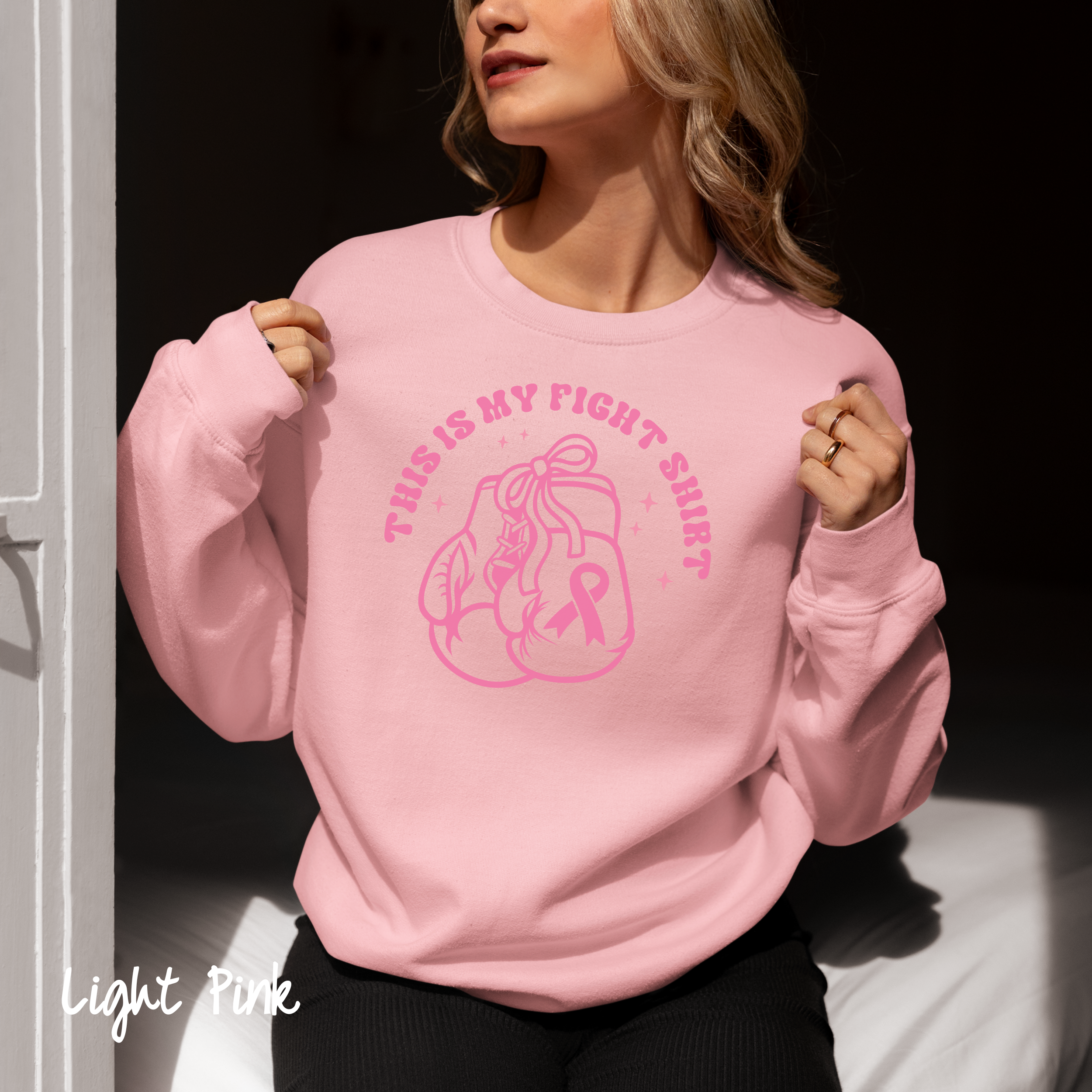 Breast Cancer Awareness Sweater, Cancer Awareness Sweater, This is My Fight Sweater, Breast Cancer sweater, Pink Ribbon Sweater, Breast Cancer Support