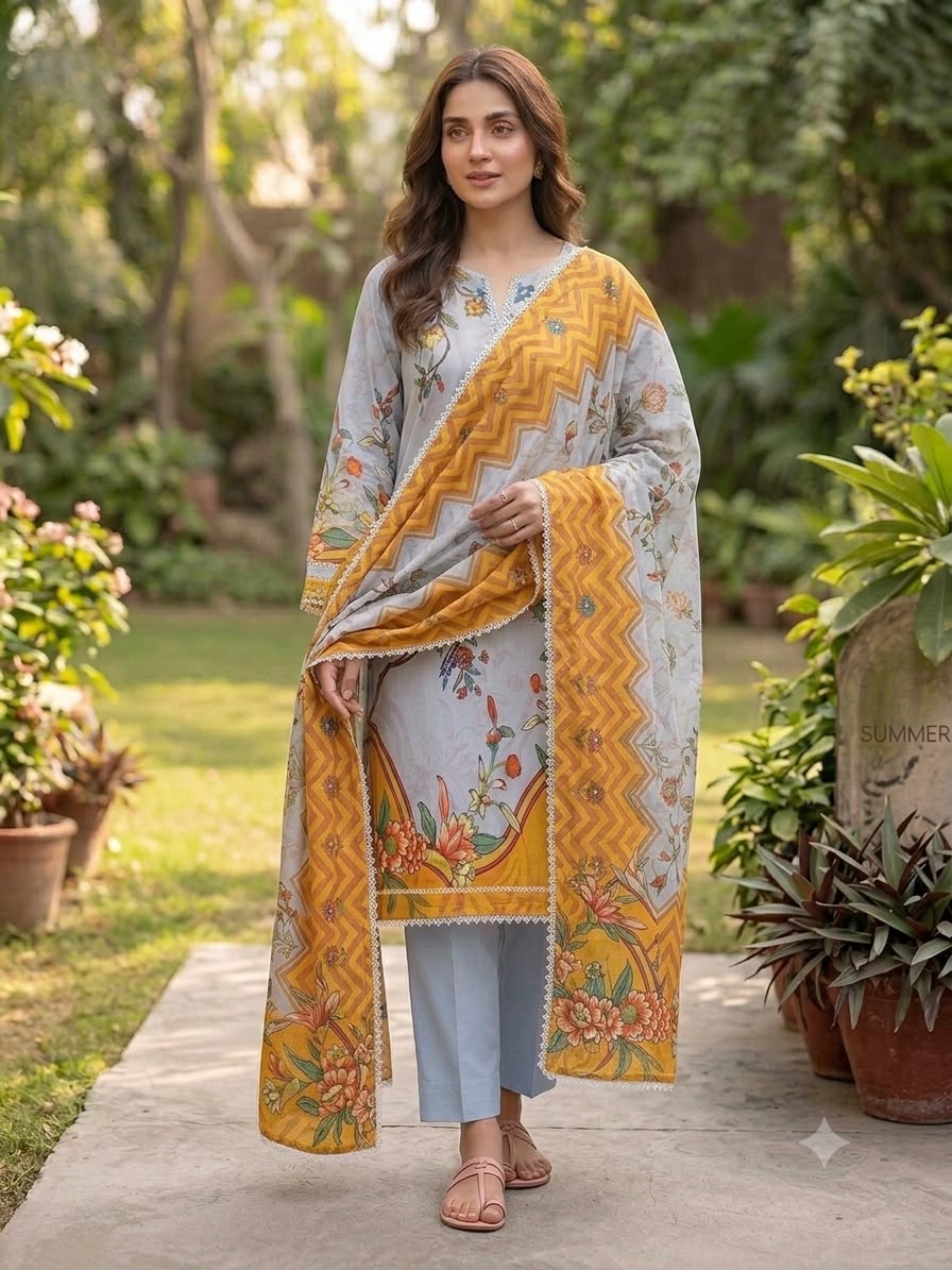 Poshwear Premium Quality Lawn