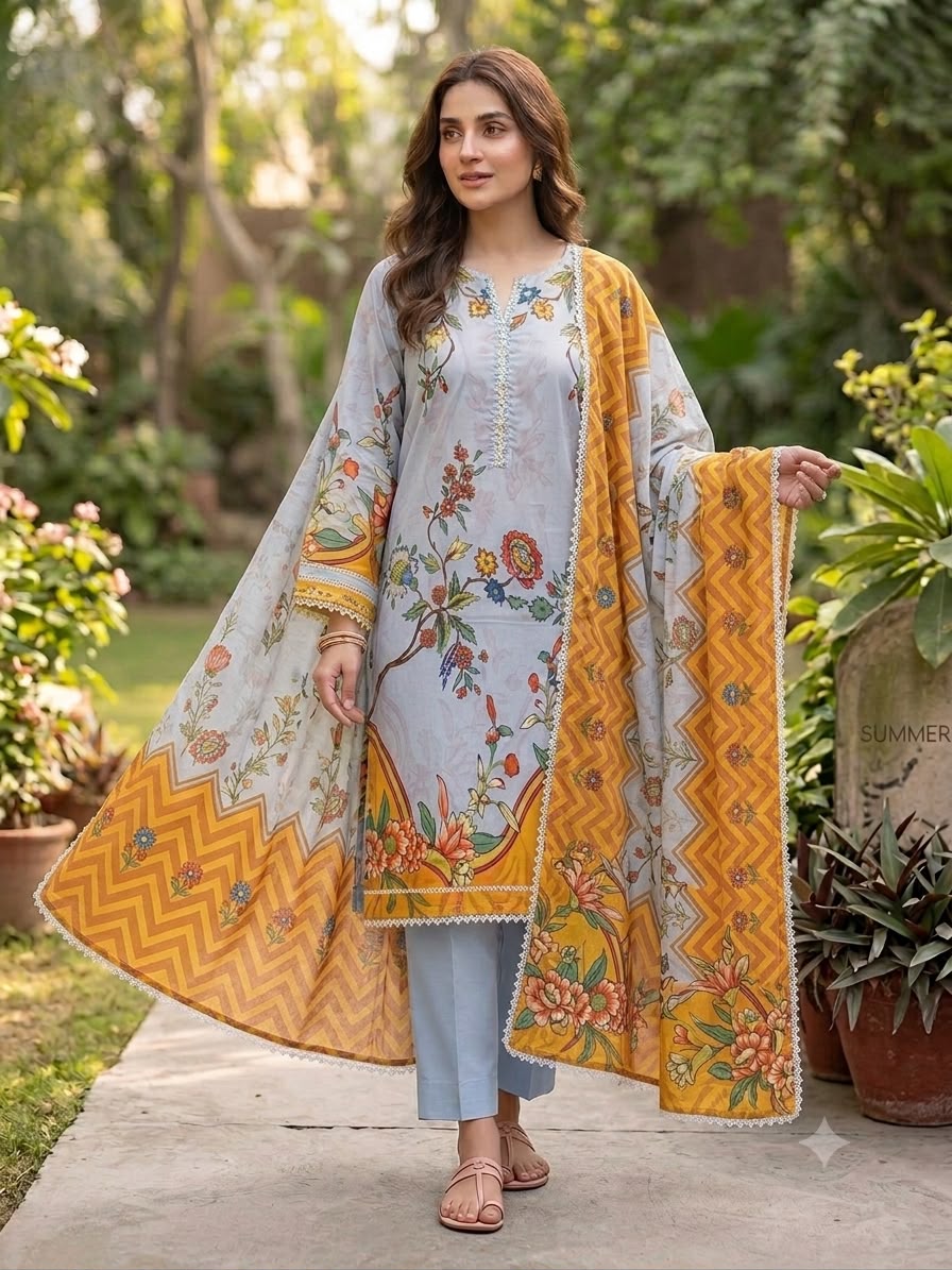 Poshwear Premium Quality Lawn