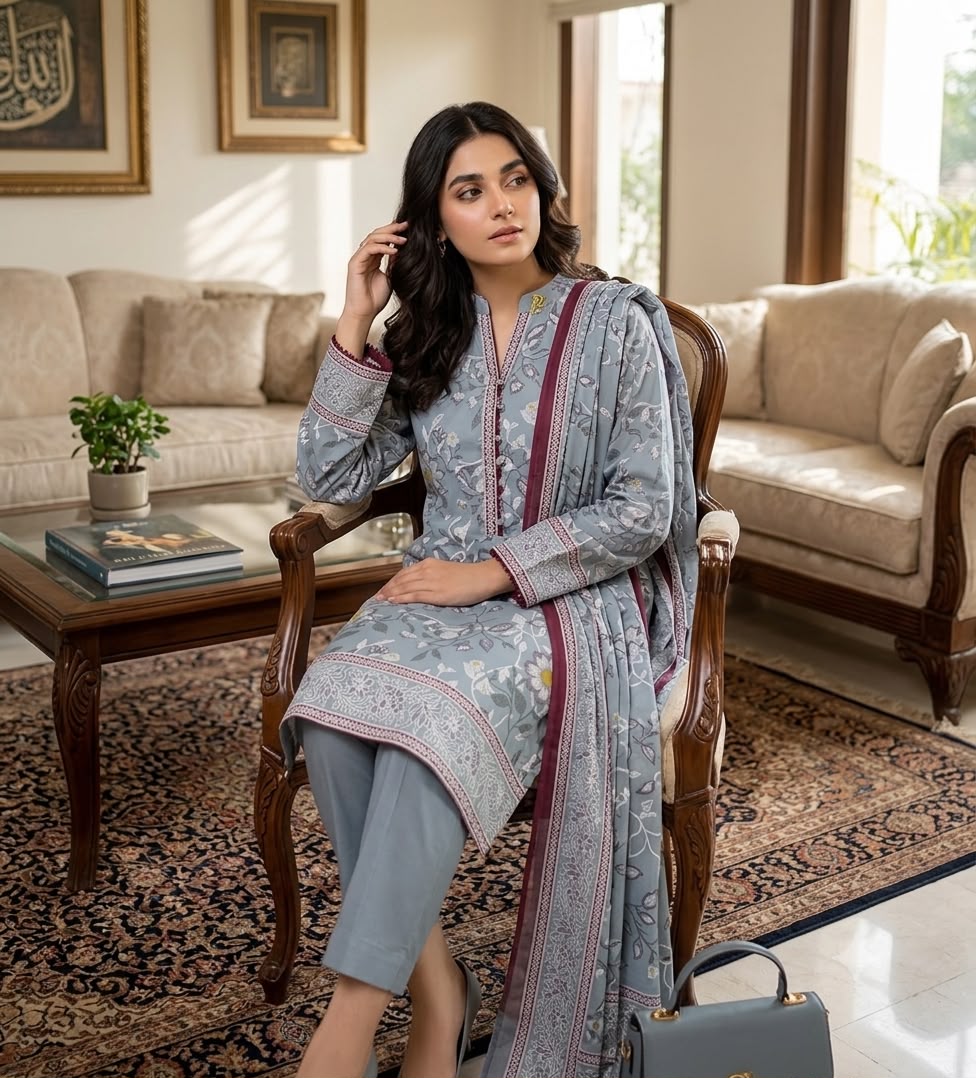 Poshwear Paste Print  Lawn Collection